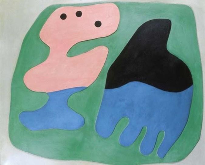 Wikioo.org - The Encyclopedia of Fine Arts - Painting, Artwork by Jean (Hans) Arp - Paolo and Francesca