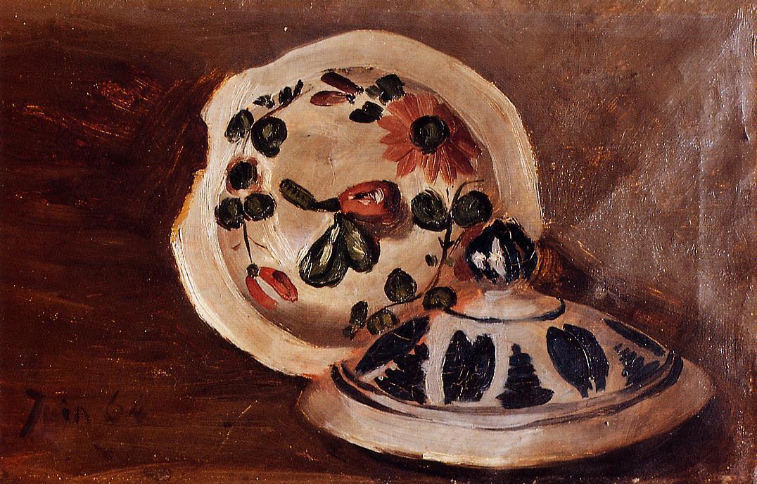 Wikioo.org - The Encyclopedia of Fine Arts - Painting, Artwork by Jean Frederic Bazille - Soup Bowl Covers