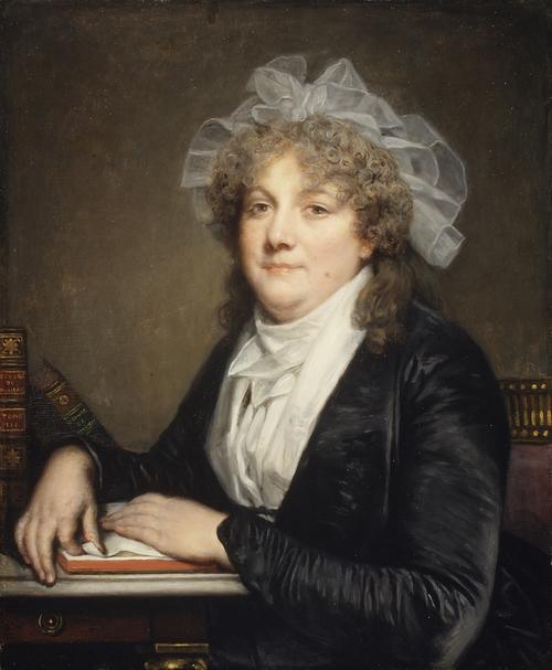 Wikioo.org – La Enciclopedia de las Bellas Artes - Pintura, Obras de arte de Jean-Baptiste Greuze - Madame Jean Baptiste Nicolet
