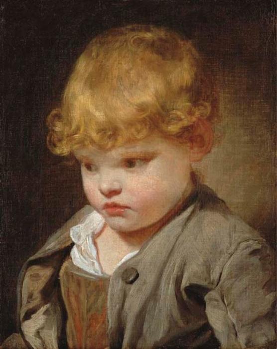 Wikioo.org - The Encyclopedia of Fine Arts - Painting, Artwork by Jean-Baptiste Greuze - The pouting