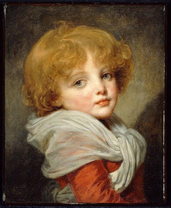 Wikioo.org - Die Enzyklopädie bildender Kunst - Malerei, Kunstwerk von Jean-Baptiste Greuze - jung junge