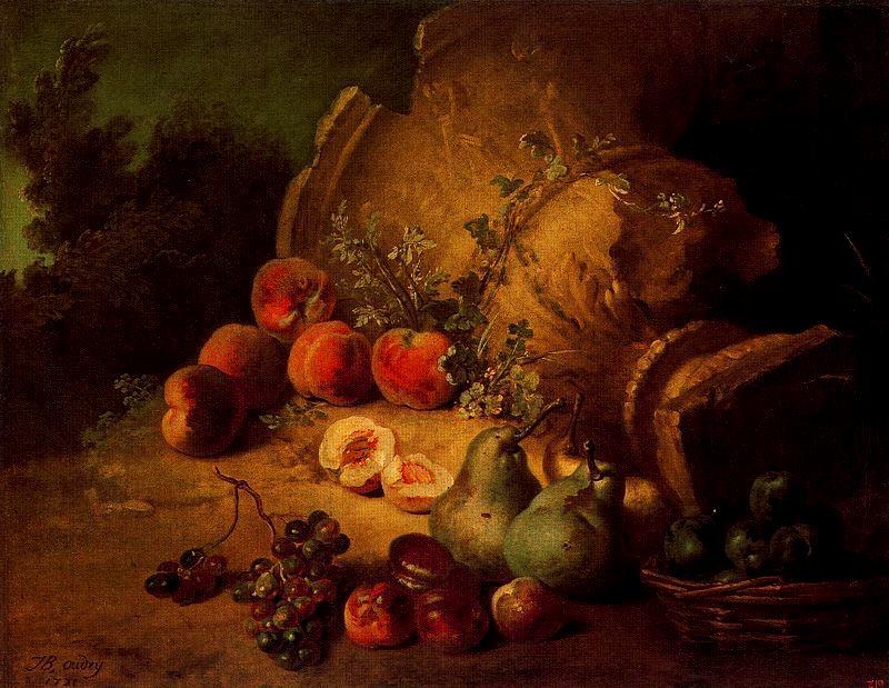 Wikioo.org - The Encyclopedia of Fine Arts - Painting, Artwork by Jean-Baptiste Oudry - Still life with fruits