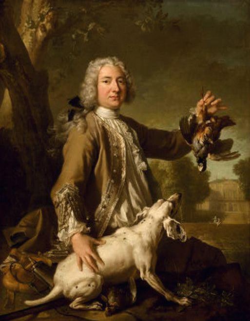 Wikioo.org - The Encyclopedia of Fine Arts - Painting, Artwork by Jean-Baptiste Oudry - The Marquis de Beringhen