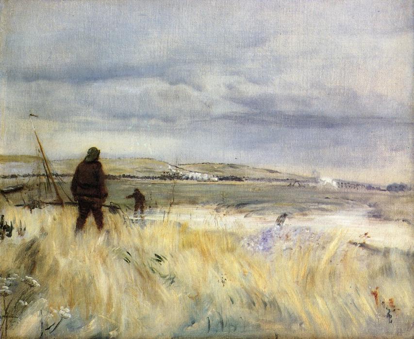 WikiOO.org - Encyclopedia of Fine Arts - Maalaus, taideteos Jean-François Raffaelli - Breton Fishermen