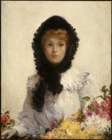 Wikioo.org - The Encyclopedia of Fine Arts - Painting, Artwork by Jean-François Raffaelli - The Flower Vendor