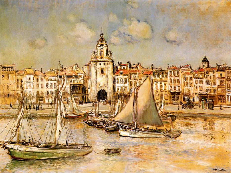 Wikioo.org - The Encyclopedia of Fine Arts - Painting, Artwork by Jean-François Raffaelli - View of La Rochelle