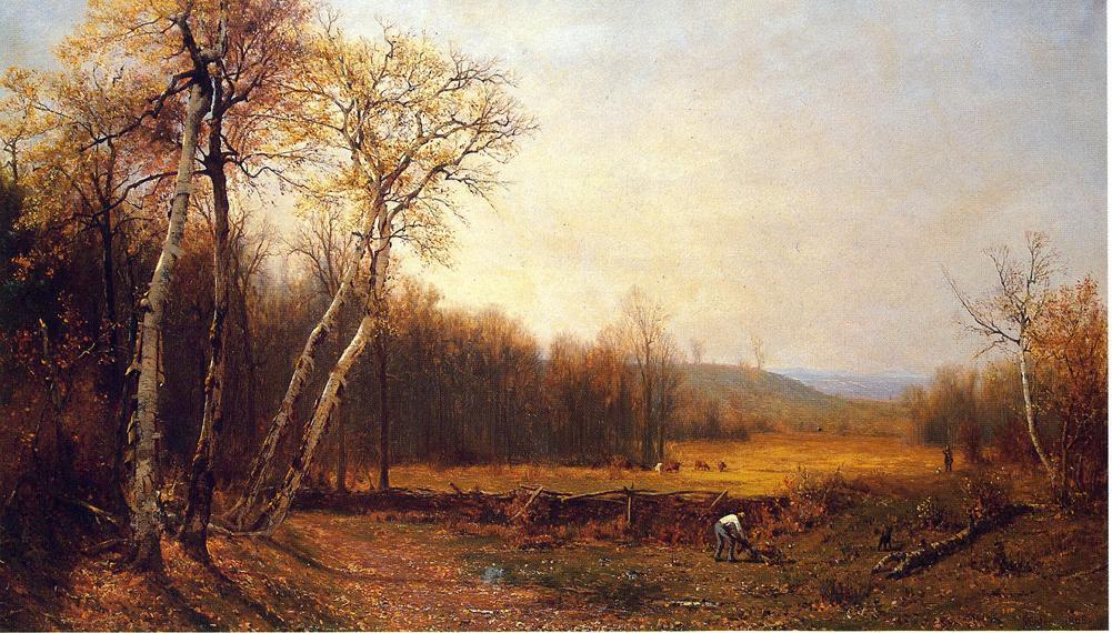 Wikioo.org - The Encyclopedia of Fine Arts - Painting, Artwork by Jervis Mcentee - Autumn