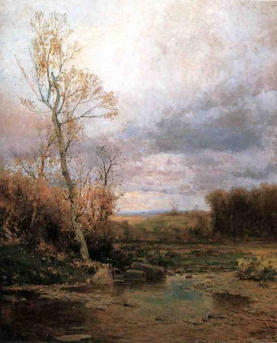 Wikioo.org - สารานุกรมวิจิตรศิลป์ - จิตรกรรม Jervis Mcentee - Landscape