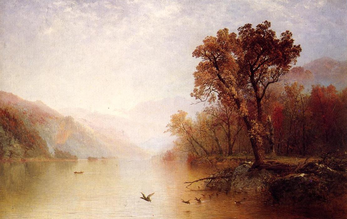 WikiOO.org - Εγκυκλοπαίδεια Καλών Τεχνών - Ζωγραφική, έργα τέχνης John Frederick Kensett - Lake George 2