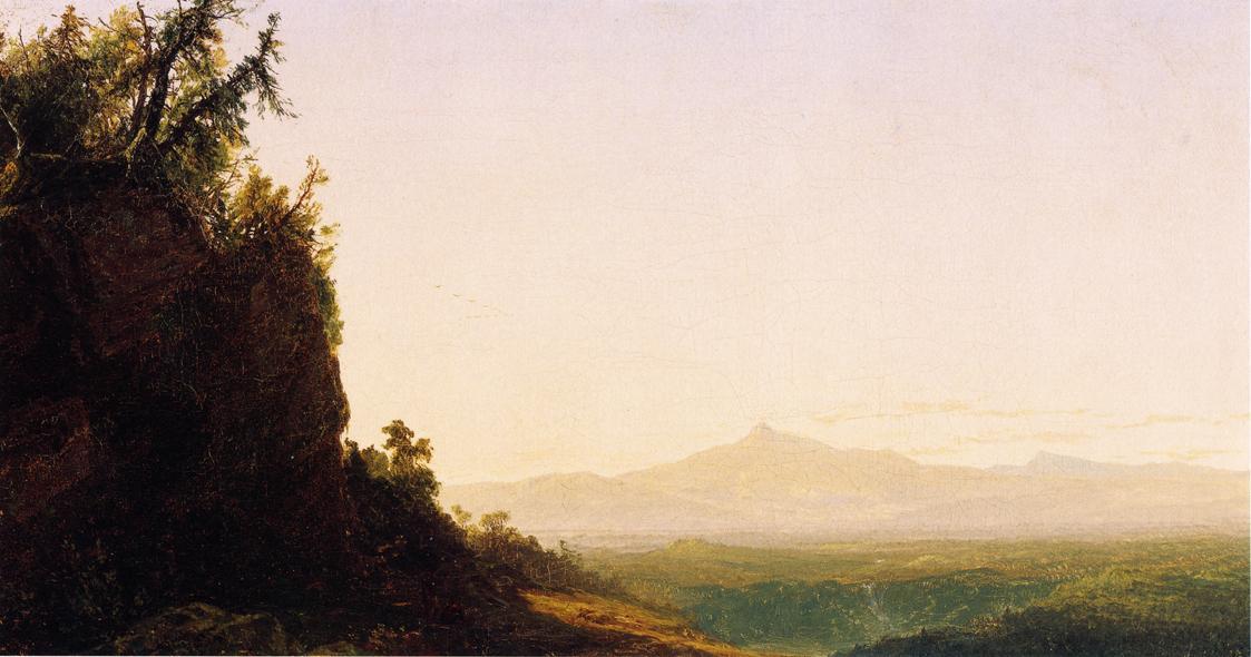 Wikioo.org - The Encyclopedia of Fine Arts - Painting, Artwork by John Frederick Kensett - Mount Chocorua 1