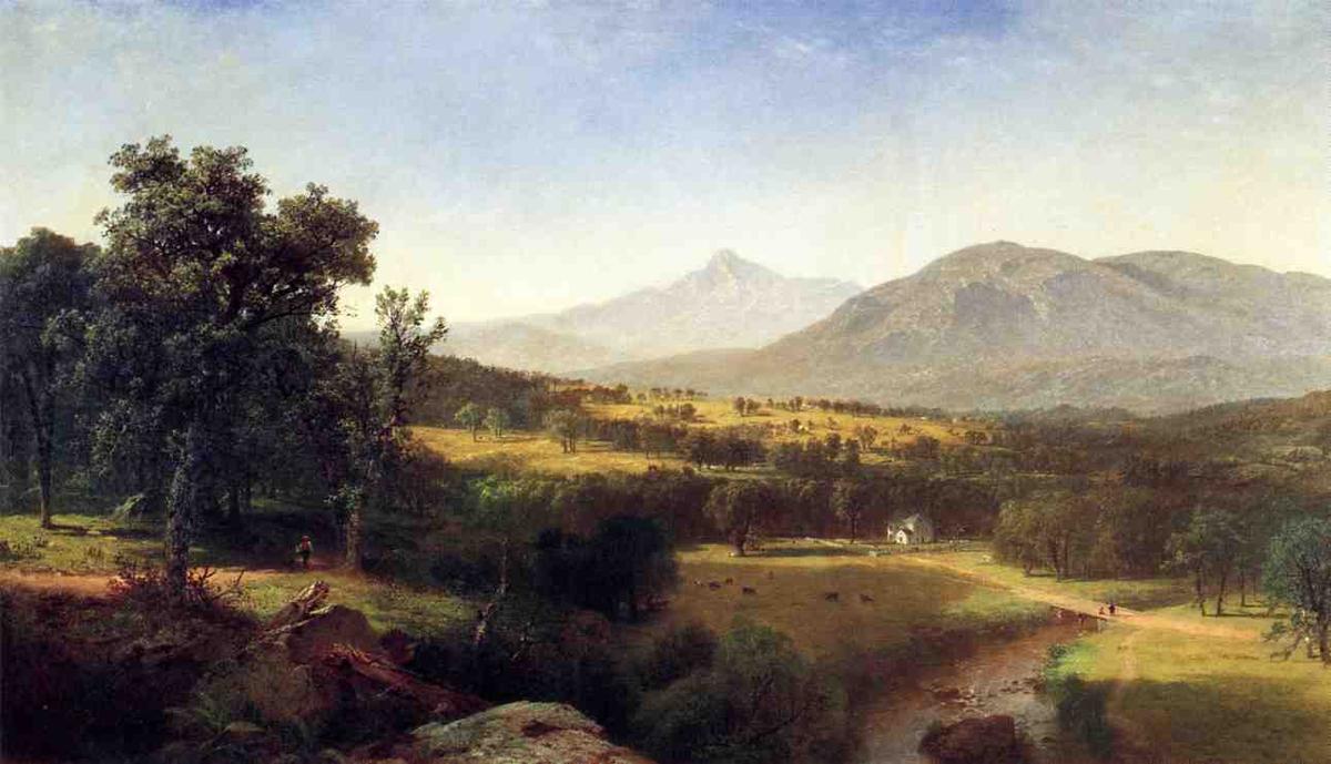 Wikioo.org - The Encyclopedia of Fine Arts - Painting, Artwork by John Frederick Kensett - Mount Chocorua
