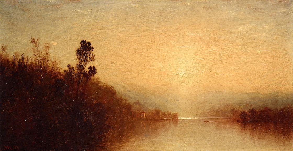 Wikioo.org - The Encyclopedia of Fine Arts - Painting, Artwork by John Frederick Kensett - View of Lake George