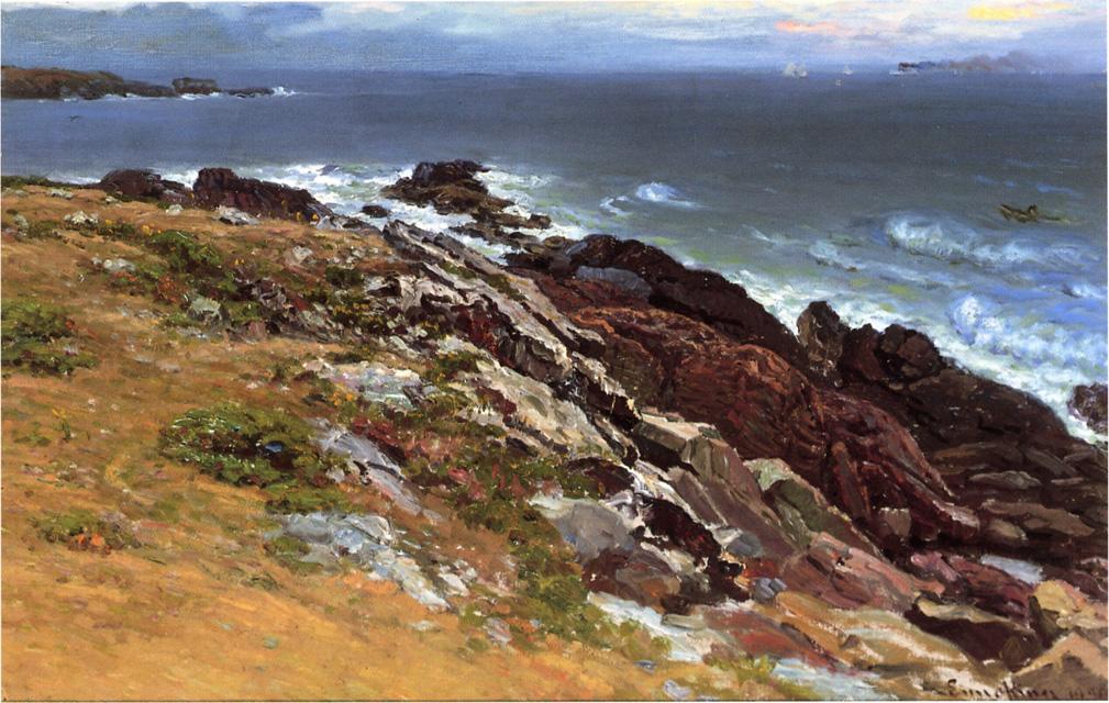 Wikioo.org - The Encyclopedia of Fine Arts - Painting, Artwork by John Joseph Enneking - Ogunquit, Maine