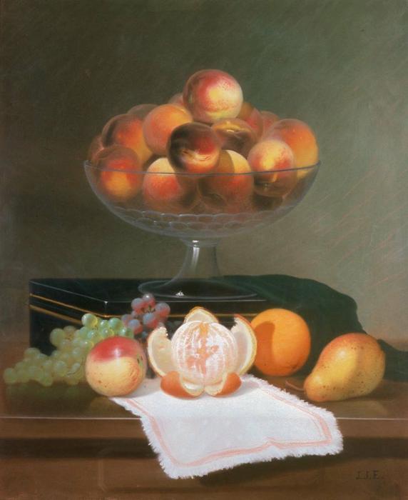 Wikioo.org - The Encyclopedia of Fine Arts - Painting, Artwork by John Joseph Enneking - Still Life with Fruit