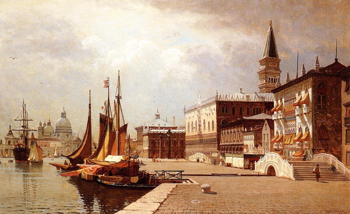 Wikioo.org - The Encyclopedia of Fine Arts - Painting, Artwork by John Joseph Enneking - Venice at Midday