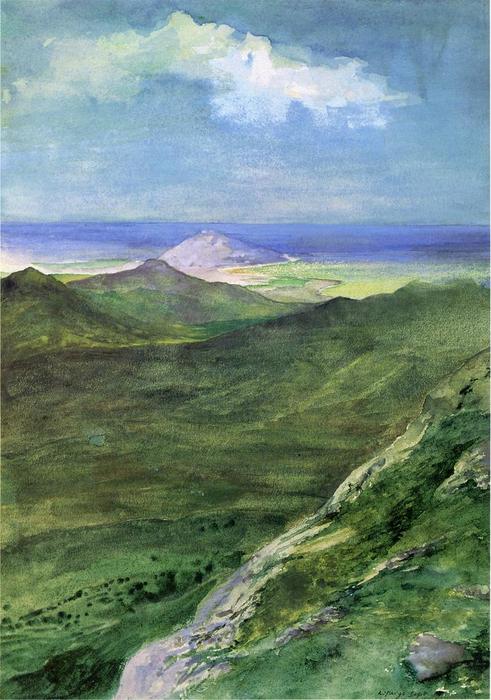 Wikioo.org - The Encyclopedia of Fine Arts - Painting, Artwork by John La Farge - The Great Pali