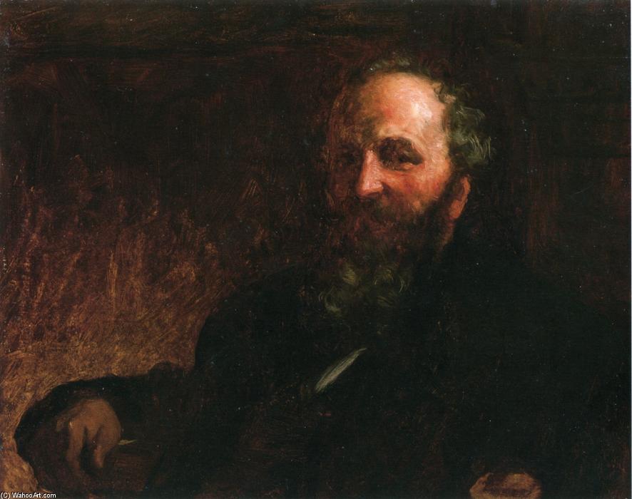 WikiOO.org - Enciklopedija dailės - Tapyba, meno kuriniai Jonathan Eastman Johnson - Portrait of James G. Wilson