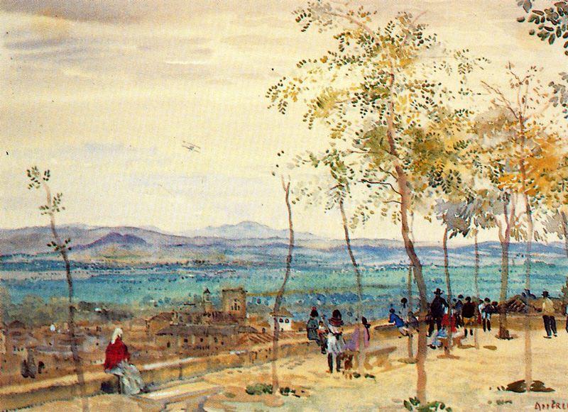 Wikioo.org – L'Encyclopédie des Beaux Arts - Peinture, Oeuvre de Jorge Apperley (George Owen Wynne Apperley) - Plaza de San Nicolás