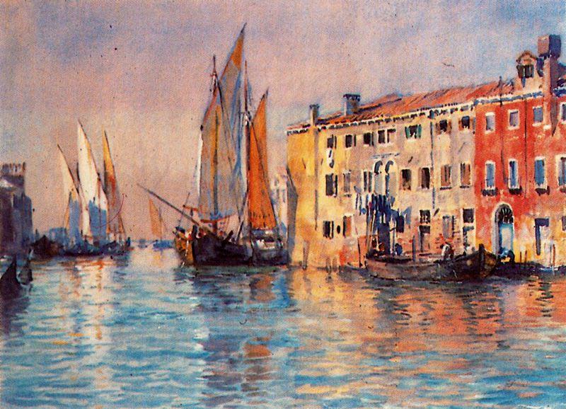 Wikioo.org - The Encyclopedia of Fine Arts - Painting, Artwork by Jorge Apperley (George Owen Wynne Apperley) - Venice 1