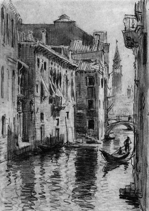 Wikioo.org - The Encyclopedia of Fine Arts - Painting, Artwork by Jorge Apperley (George Owen Wynne Apperley) - Venice 5