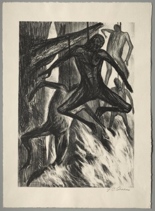 WikiOO.org - אנציקלופדיה לאמנויות יפות - ציור, יצירות אמנות Jose Clemente Orozco - The Hanged Man