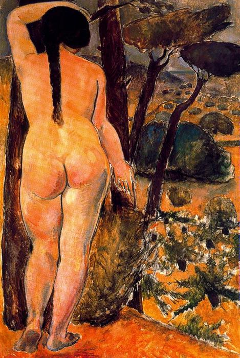 Wikioo.org - The Encyclopedia of Fine Arts - Painting, Artwork by Josep Mompou Dencausse - Female Nude