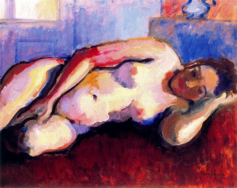 Wikioo.org - The Encyclopedia of Fine Arts - Painting, Artwork by Josep Mompou Dencausse - Nude