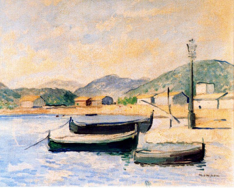 Wikioo.org - สารานุกรมวิจิตรศิลป์ - จิตรกรรม Josep Mompou Dencausse - Port Of Pollença