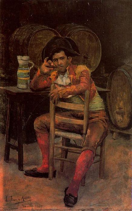 Wikioo.org - The Encyclopedia of Fine Arts - Painting, Artwork by José Jiménez Aranda - A gourmet