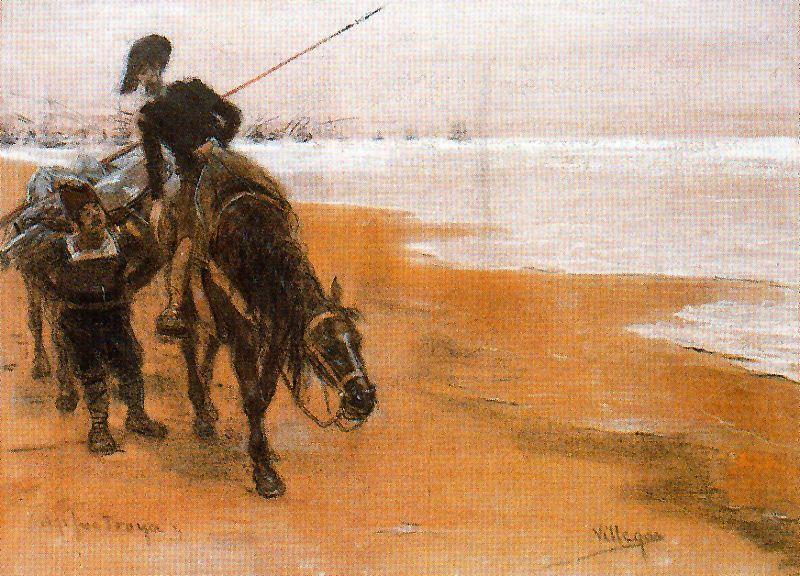 Wikioo.org - Encyklopedia Sztuk Pięknych - Malarstwo, Grafika José Villegas Cordero - Here Was Troy. (Scene Of Don Quixote)