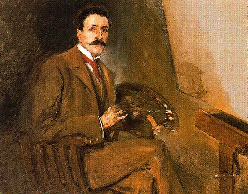 WikiOO.org - Encyclopedia of Fine Arts - Målning, konstverk José Villegas Cordero - Portrait Of John Elliott