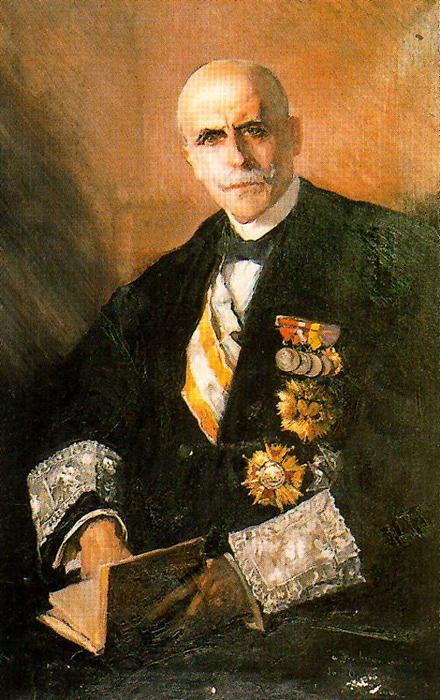 Wikioo.org - Bách khoa toàn thư về mỹ thuật - Vẽ tranh, Tác phẩm nghệ thuật José Villegas Cordero - Portrait Of José Ortega Morejón