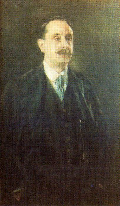 WikiOO.org - Encyclopedia of Fine Arts - Målning, konstverk José Villegas Cordero - Portrait Of Pedro Beroqui