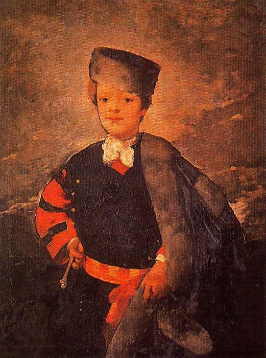WikiOO.org - 百科事典 - 絵画、アートワーク José Villegas Cordero - ペペボンの肖像