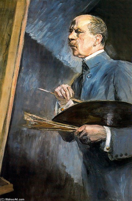 WikiOO.org - אנציקלופדיה לאמנויות יפות - ציור, יצירות אמנות José Villegas Cordero - Self-Portrait 5