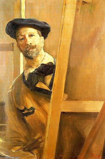 WikiOO.org - Encyclopedia of Fine Arts - Maalaus, taideteos José Villegas Cordero - Self-Portrait