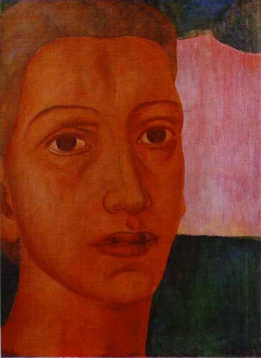 Wikioo.org - สารานุกรมวิจิตรศิลป์ - จิตรกรรม Kuzma Petrov-Vodkin - Head of an Arab