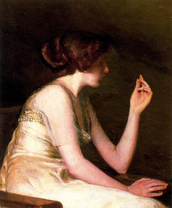 Wikioo.org - The Encyclopedia of Fine Arts - Painting, Artwork by Lilla Cabot Perry - The Pearl