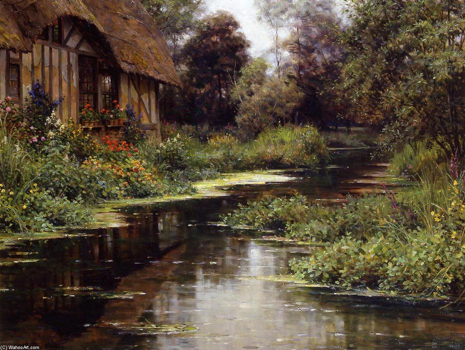 Wikioo.org - The Encyclopedia of Fine Arts - Painting, Artwork by Louis Aston Knight - Summer Afternoon, Normandy
