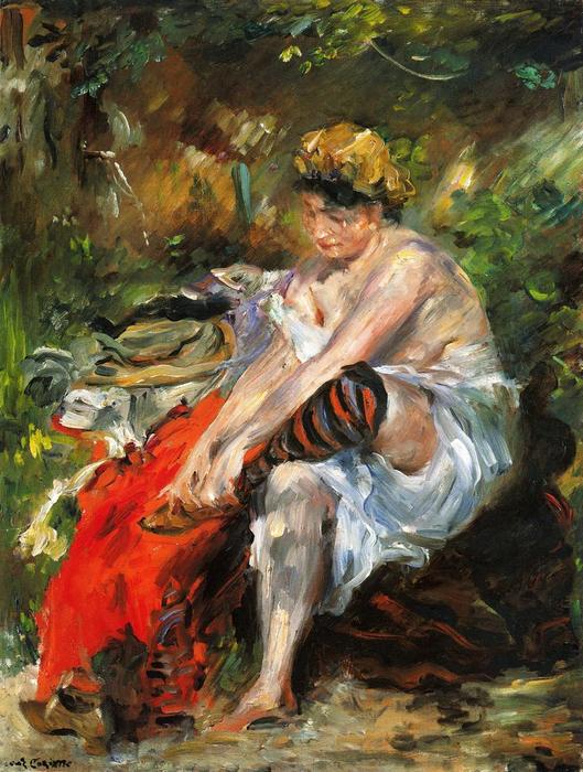 Wikioo.org - The Encyclopedia of Fine Arts - Painting, Artwork by Lovis Corinth (Franz Heinrich Louis) - After the Bath