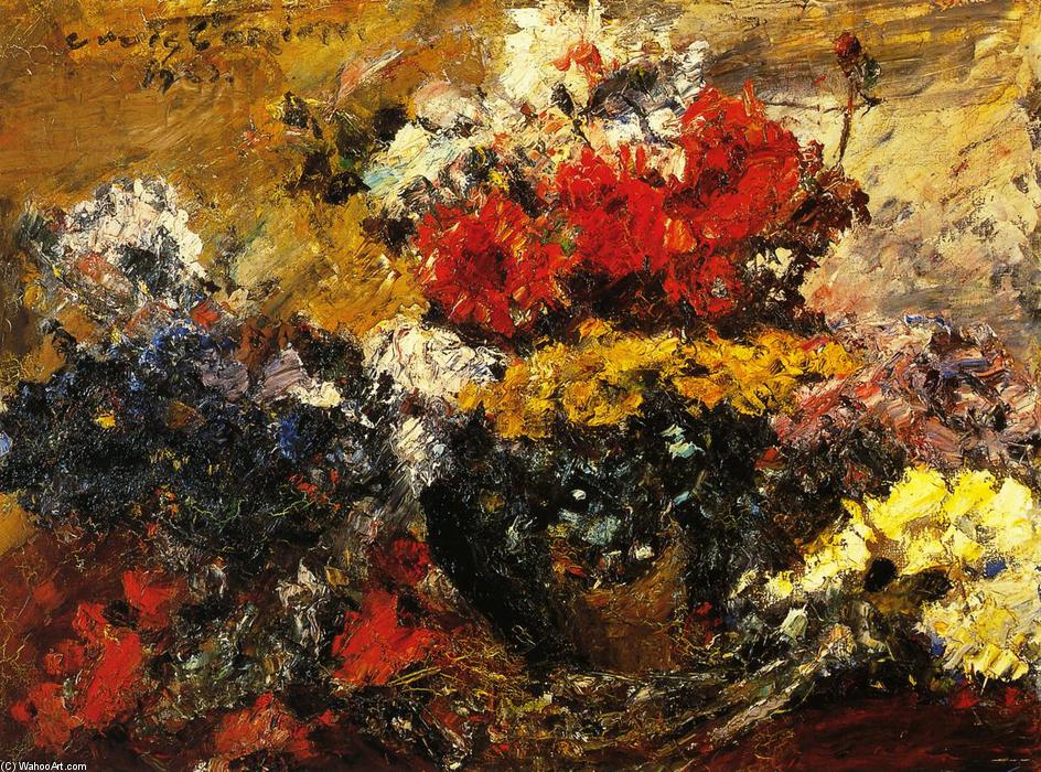 WikiOO.org - Enciklopedija dailės - Tapyba, meno kuriniai Lovis Corinth (Franz Heinrich Louis) - Autumn Flowers 1