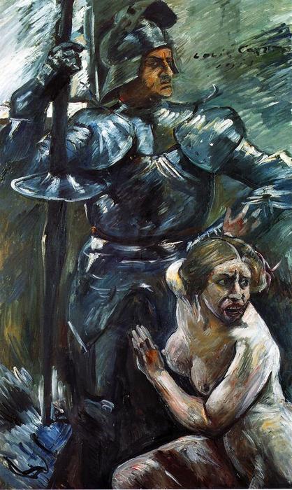 Wikioo.org - The Encyclopedia of Fine Arts - Painting, Artwork by Lovis Corinth (Franz Heinrich Louis) - Beneath the Shield of Arms
