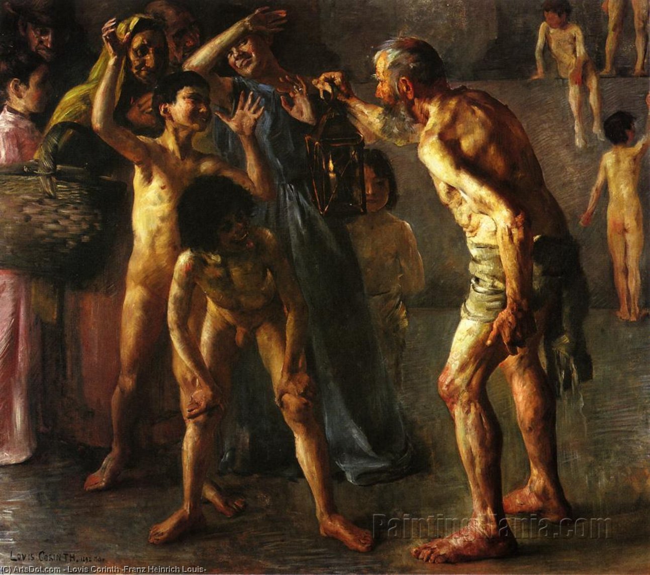 WikiOO.org - Encyclopedia of Fine Arts - Maleri, Artwork Lovis Corinth (Franz Heinrich Louis) - Diogenes