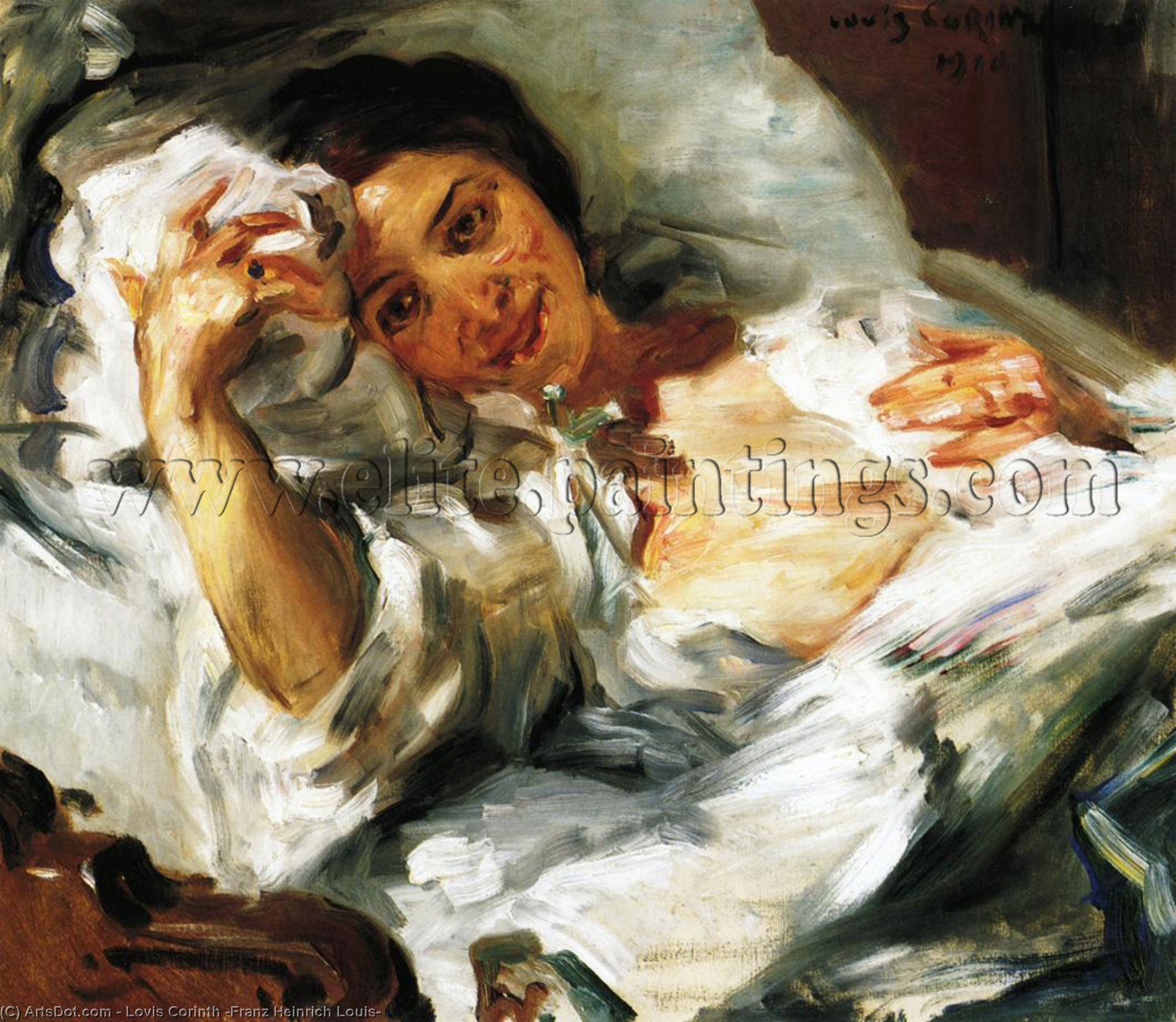 Wikioo.org - The Encyclopedia of Fine Arts - Painting, Artwork by Lovis Corinth (Franz Heinrich Louis) - Morning Sun