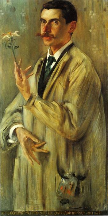 Wikioo.org - The Encyclopedia of Fine Arts - Painting, Artwork by Lovis Corinth (Franz Heinrich Louis) - Portrait of the Painter Otto Eckmann