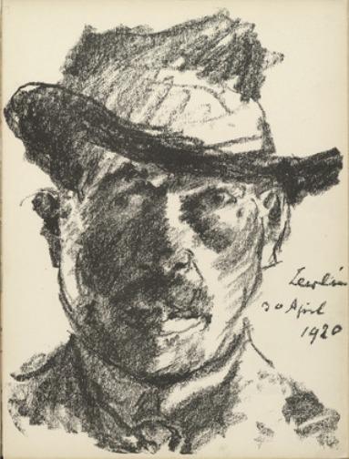 WikiOO.org - Encyclopedia of Fine Arts - Lukisan, Artwork Lovis Corinth (Franz Heinrich Louis) - Self-Portrait 3