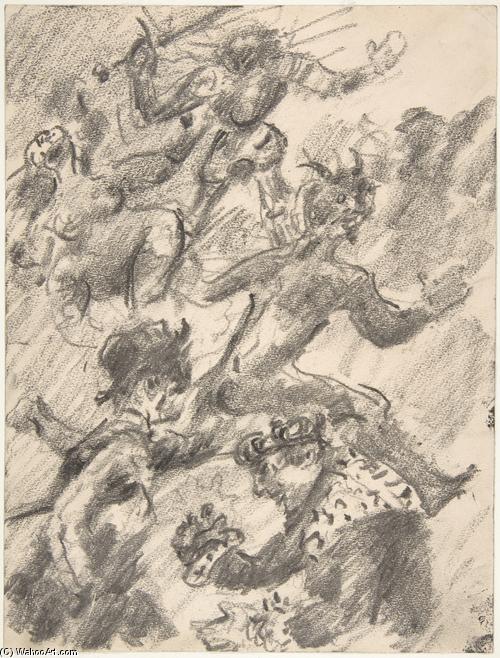 WikiOO.org - Enciklopedija dailės - Tapyba, meno kuriniai Lovis Corinth (Franz Heinrich Louis) - The False Dawn