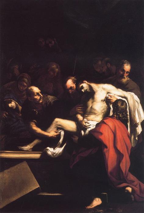 Wikioo.org - The Encyclopedia of Fine Arts - Painting, Artwork by Luca Giordano - Deposition