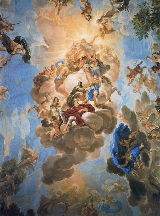 WikiOO.org – 美術百科全書 - 繪畫，作品 Luca Giordano - 美第奇王朝的荣耀