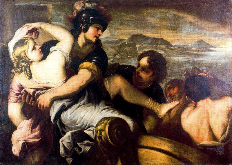 Wikioo.org - The Encyclopedia of Fine Arts - Painting, Artwork by Luca Giordano - Portrait ofElena